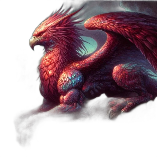 dragon, creature, animal, fantasy art transparent PNG cut-out