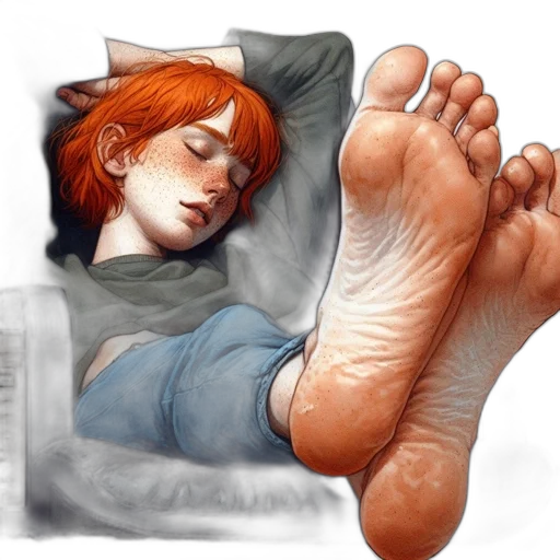 shoes, face, photorealistic, watercolor transparent PNG cut-out