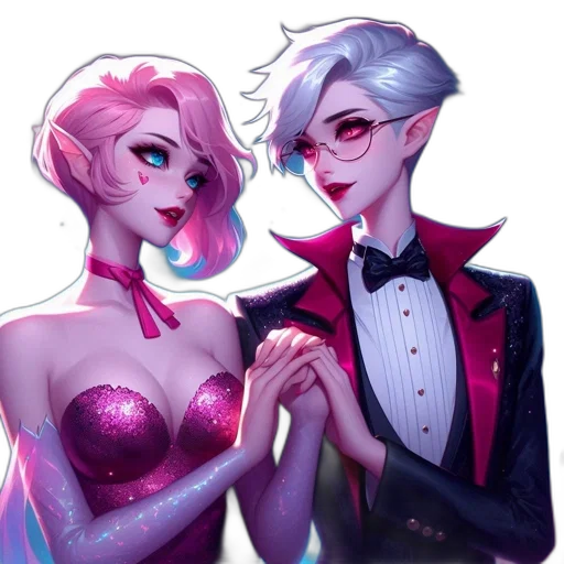 concept art, fantasy art, pixel art, vaporwave transparent PNG cut-out