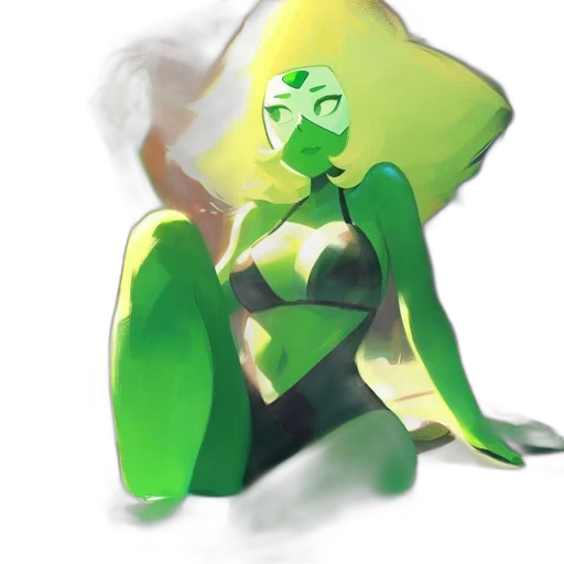 mask, creature, dress, staff transparent PNG cut-out