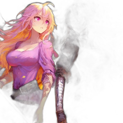 dragon, sword, staff, weapon transparent PNG cut-out