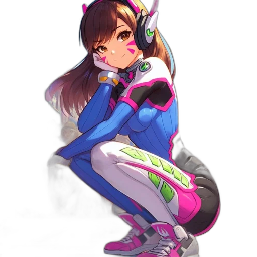 jacket, robot, weapon, staff transparent PNG cut-out
