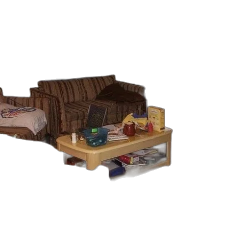 furniture, 3d render, concept art, cozy transparent PNG cut-out