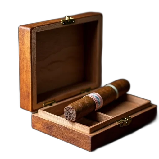 cigar, gift, box, holder transparent PNG cut-out