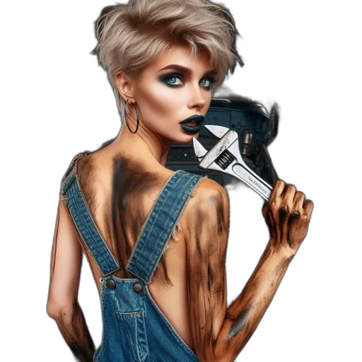 dress, jewelry, cartoon, photorealistic transparent PNG cut-out