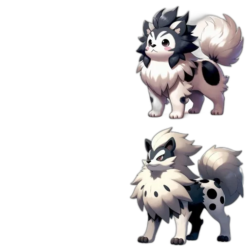 animal, creature, concept art, 3d render transparent PNG cut-out