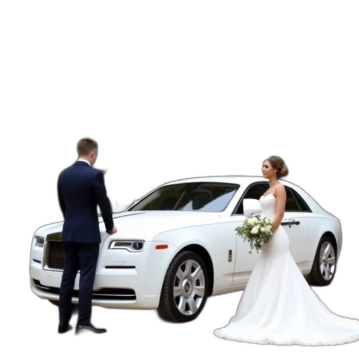 car, dress, robot, photorealistic transparent PNG cut-out