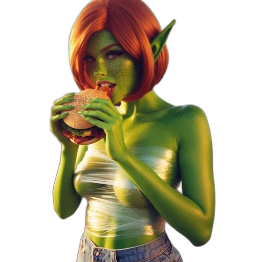 staff, creature, food, mask transparent PNG cut-out