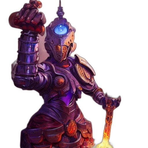 robot, sword, staff, weapon transparent PNG cut-out