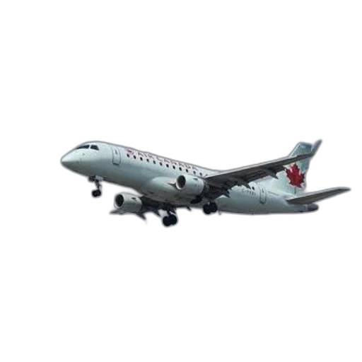 white, airplane, red, maple transparent PNG cut-out