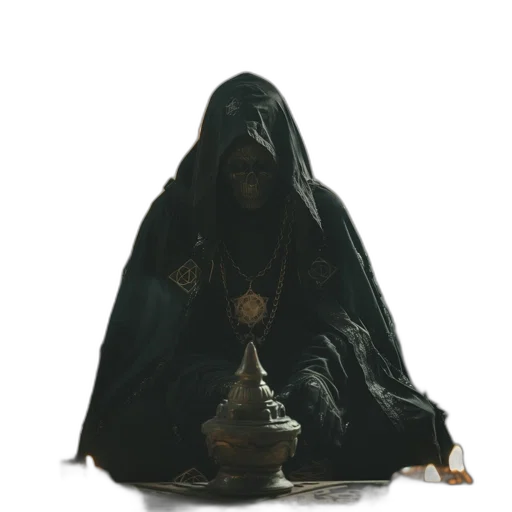 staff, mask, jewelry, dress transparent PNG cut-out