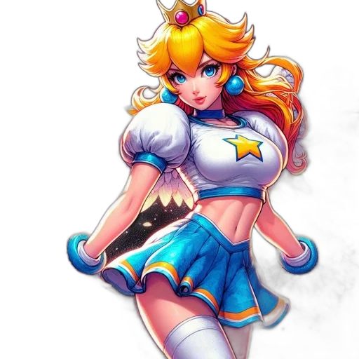 dress, staff, crown, weapon transparent PNG cut-out