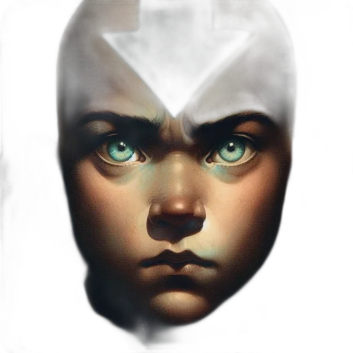 face, mask, robot, creature transparent PNG cut-out