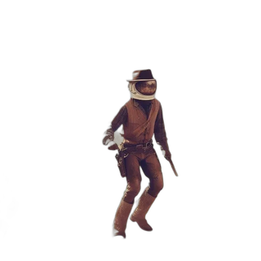 creature, robot, animal, staff transparent PNG cut-out