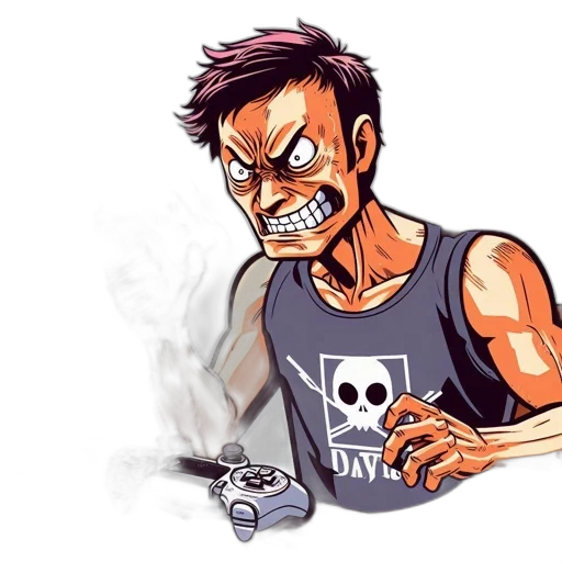 weapon, comic book art, concept art, cartoon transparent PNG cut-out