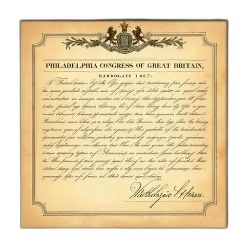 vintage, document, green, border transparent PNG cut-out