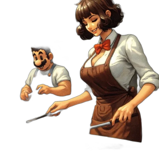 staff, weapon, food, dress transparent PNG cut-out