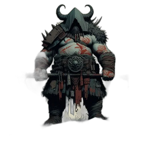 mask, creature, staff, weapon transparent PNG cut-out
