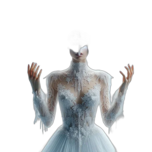 dress, mask, creature, robot transparent PNG cut-out