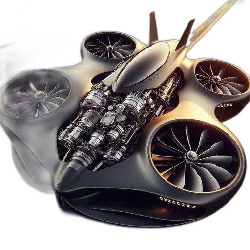 car, weapon, robot, concept art transparent PNG cut-out