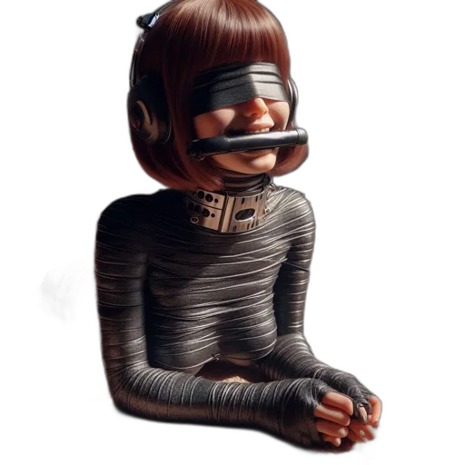 mask, robot, face, creature transparent PNG cut-out