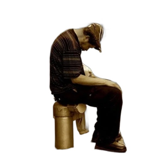 furniture, staff, robot, hat transparent PNG cut-out