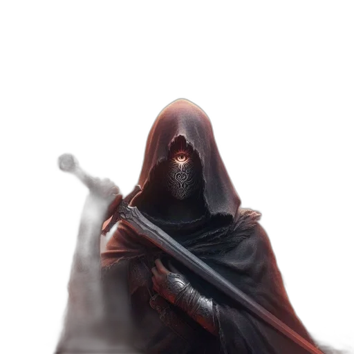 mask, sword, staff, weapon transparent PNG cut-out