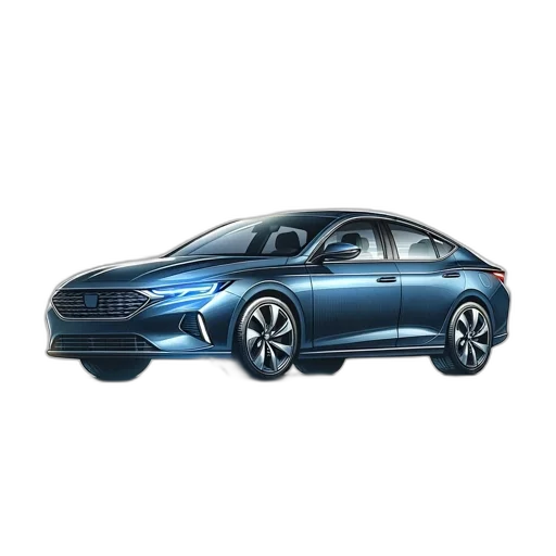 car, photorealistic, concept art, 3d render transparent PNG cut-out