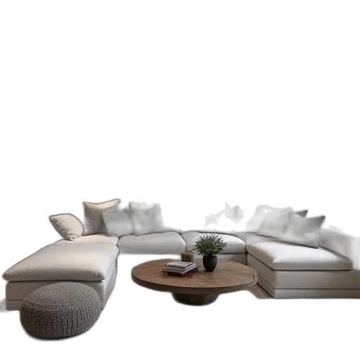 furniture, 3d render, photorealistic, concept art transparent PNG cut-out
