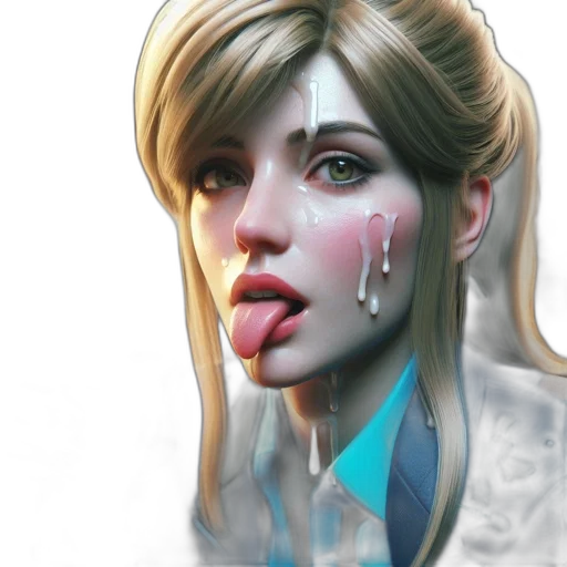 face, concept art, photorealistic, fantasy art transparent PNG cut-out