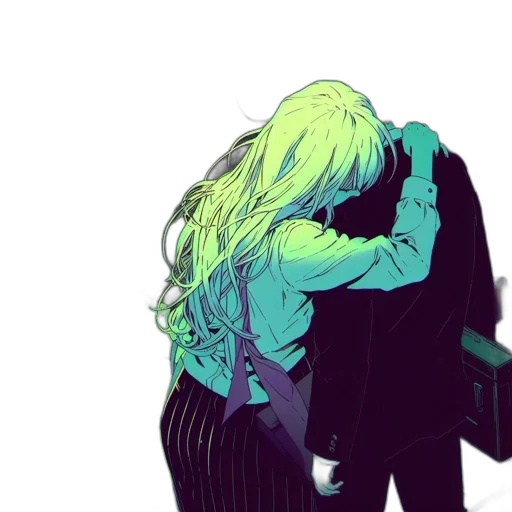 jacket, comic book art, concept art, watercolor transparent PNG cut-out