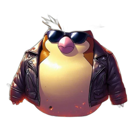 jacket, animal, creature, concept art transparent PNG cut-out