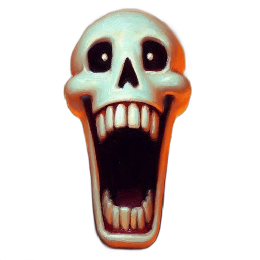 mask, face, staff, creature transparent PNG cut-out