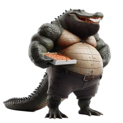 dragon, creature, animal, food transparent PNG cut-out