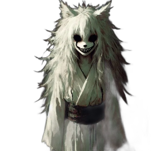 mask, creature, staff, animal transparent PNG cut-out