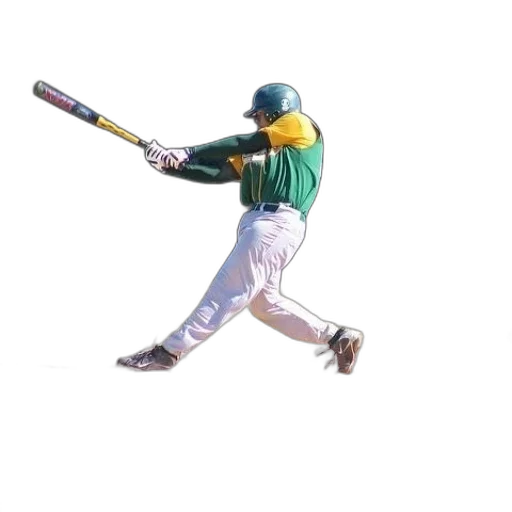 weapon, staff, baseball, player transparent PNG cut-out