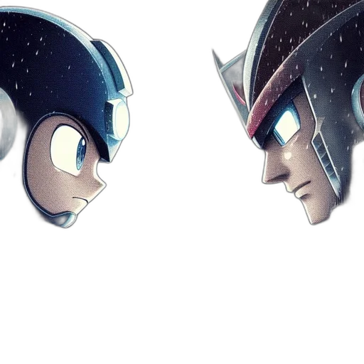concept art, comic book art, 3d render, anime transparent PNG cut-out