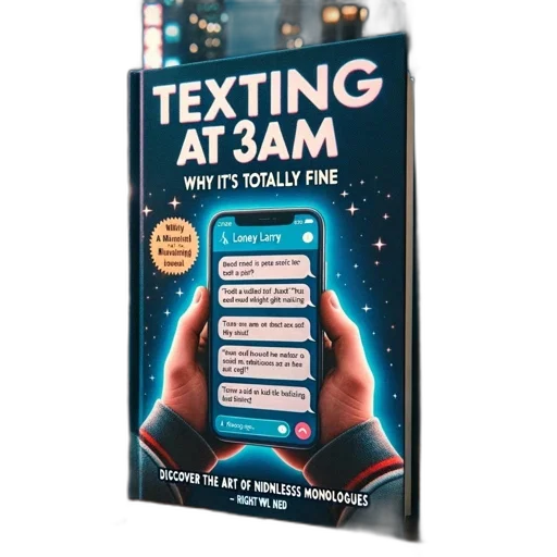 book, called, texting, 3am transparent PNG cut-out