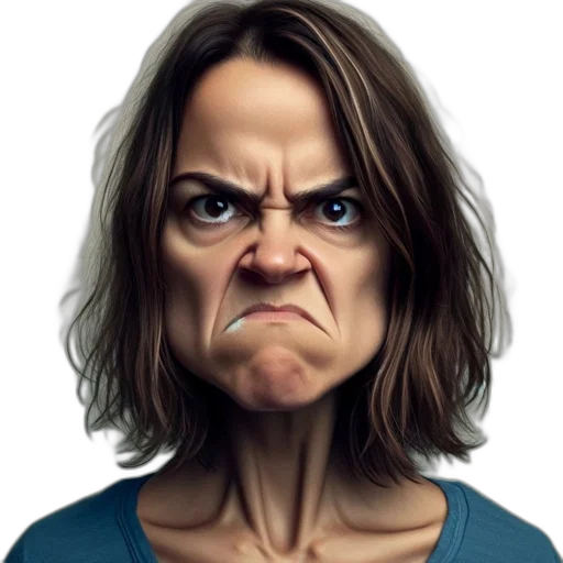 face, mask, photorealistic, cartoon transparent PNG cut-out