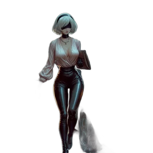 robot, dress, mask, creature transparent PNG cut-out