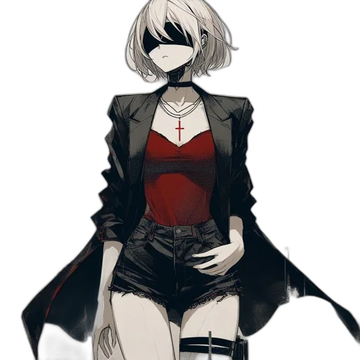 mask, jacket, dress, staff transparent PNG cut-out
