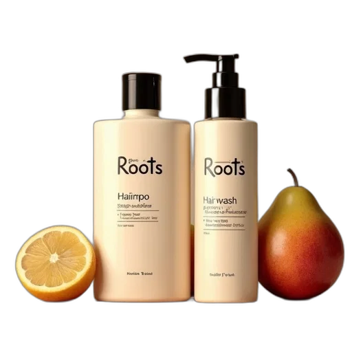 pure, roots, shampoo, hair transparent PNG cut-out