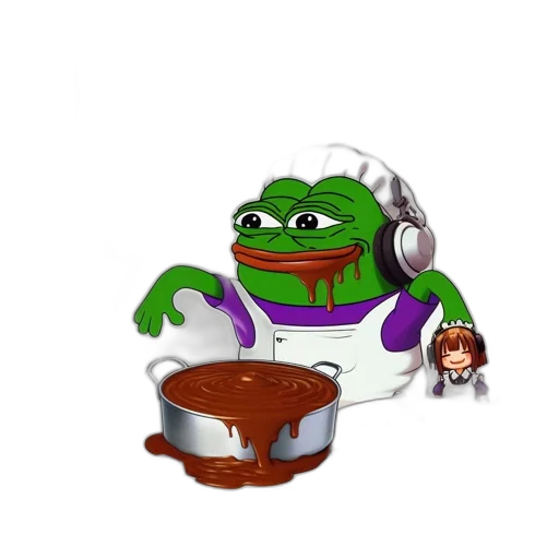 food, robot, creature, staff transparent PNG cut-out