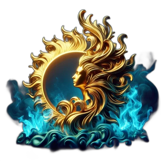 dragon, staff, crown, jewelry transparent PNG cut-out