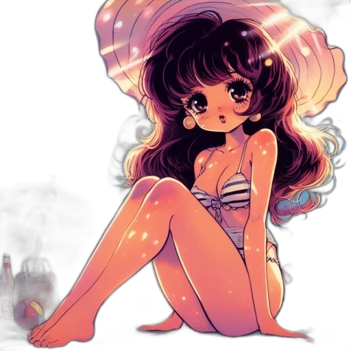 dress, watercolor, anime, concept art transparent PNG cut-out