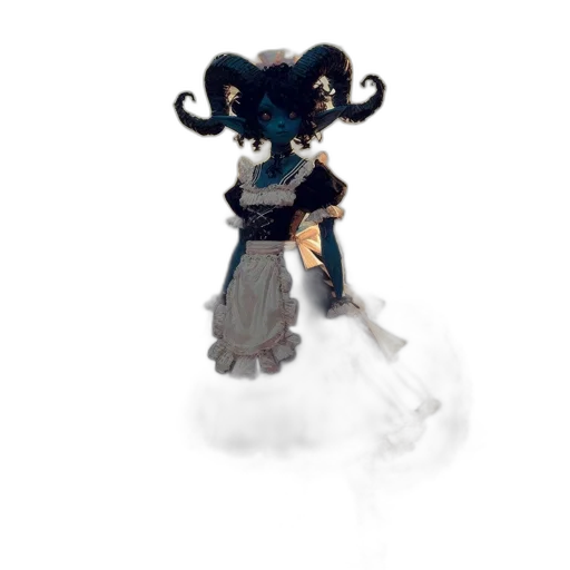 mask, staff, dragon, creature transparent PNG cut-out