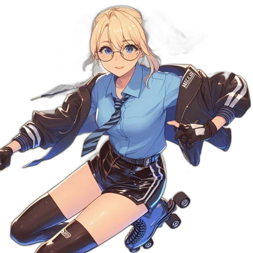 jacket, weapon, staff, robot transparent PNG cut-out
