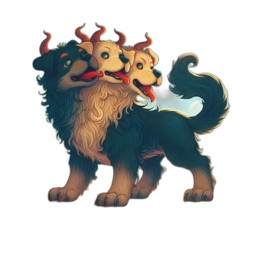 animal, crown, staff, concept art transparent PNG cut-out