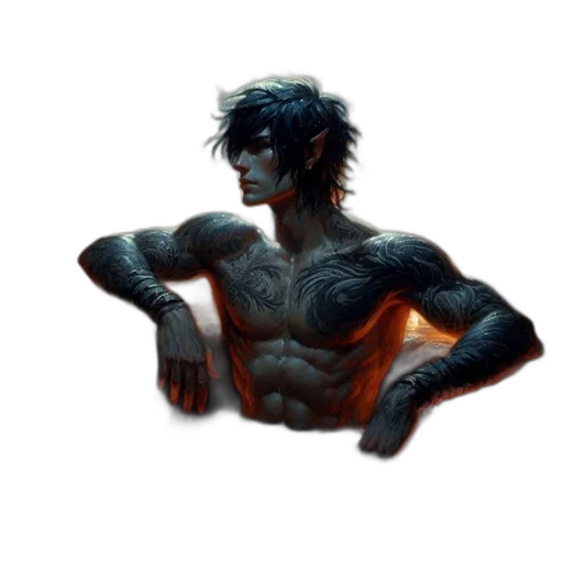 creature, dragon, animal, hair transparent PNG cut-out