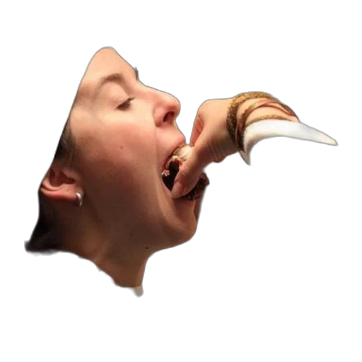 face, creature, staff, mask transparent PNG cut-out